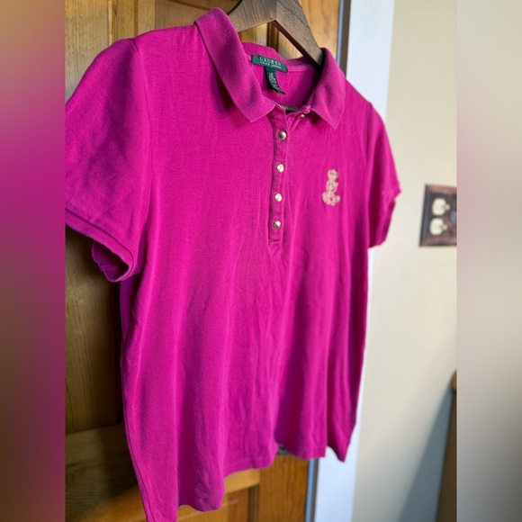 Ralph Lauren Vibrant Pink Polo Shirt - Picture 3 of 8